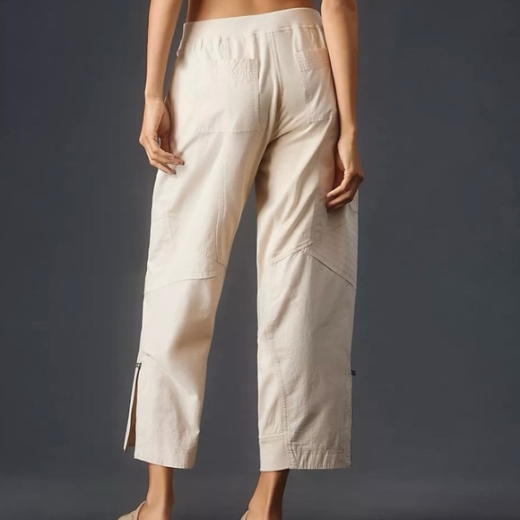 Daily Practice by Anthropologie Straight Leg Ankle Women's Cream Pants S / 32 W - Picture 3 of 11